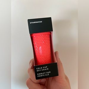 NEW* Starbucks Dragonfruit Cup Keychain